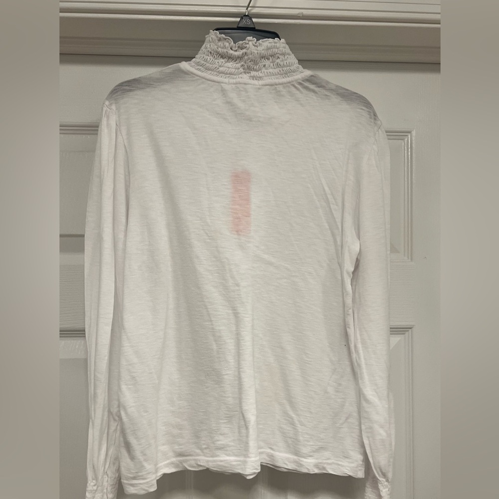 Sundry Ruffled Neck Tee - Picture 5 of 8